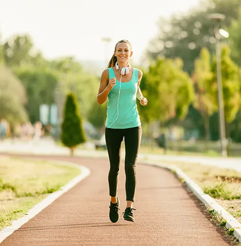 jogging